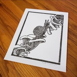 Linocut Block Print